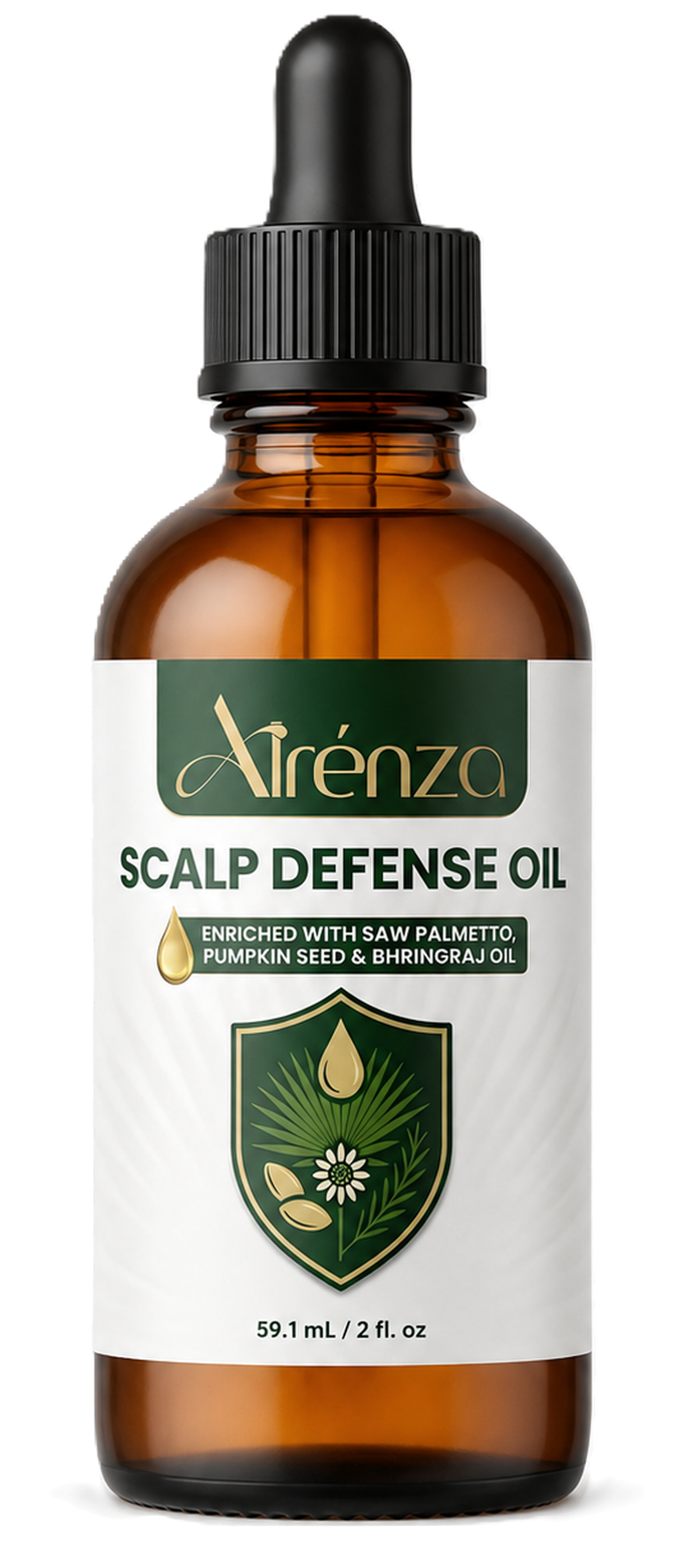 Alrénza Scalp Defense Oil bottle